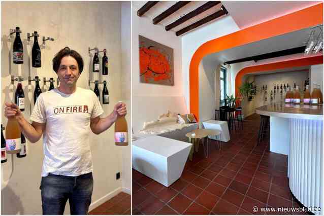 Michaël (41) opent eigen wijnbar in hartje Brugge: “Jaar gezocht naar geschikt pand”