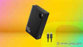 Nab a 25% Discount on This Baseus Portable Charger at Amazon Right Now     - CNET