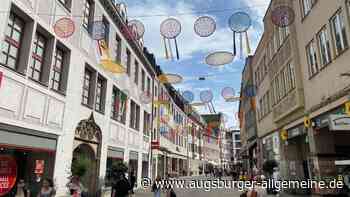 Augsburg mag es wieder bunt in der Innenstadt