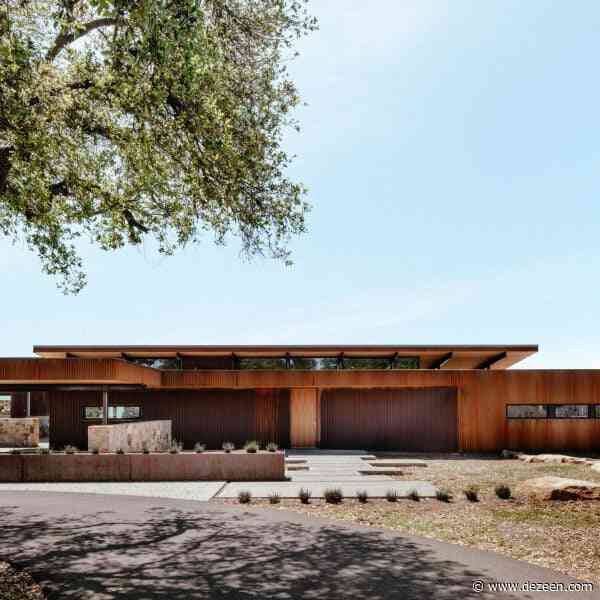Nielsen Schuh Architects designs fire-resistant house in California wine country
