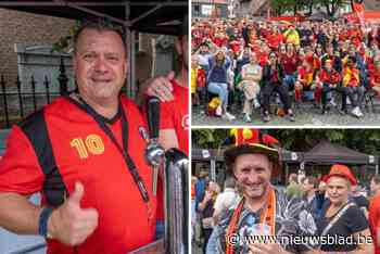 Een rode rollercoaster in Bornem: grote opkomst voor teleurstellende Belgen