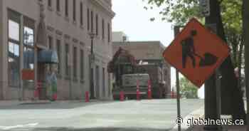 Charlotte Street construction begins in uptown Saint John. How traffic could be impacted