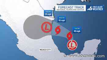 Potential Tropical Cyclone One forms over the Gulf of Mexico