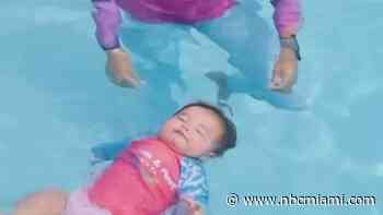Preventing childhood drownings: Program teaches infants to float even before they can walk