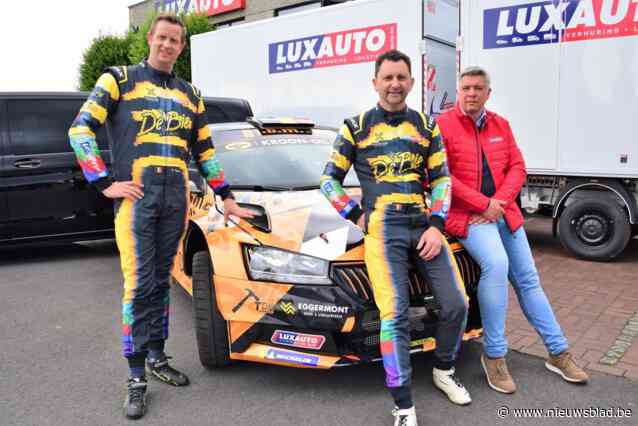 Fred Miclotte en Nicolas Tjoen van Brouwerij De Bie debuteren in Rally van Ieper: “Bij de minste fout lig je in de gracht”