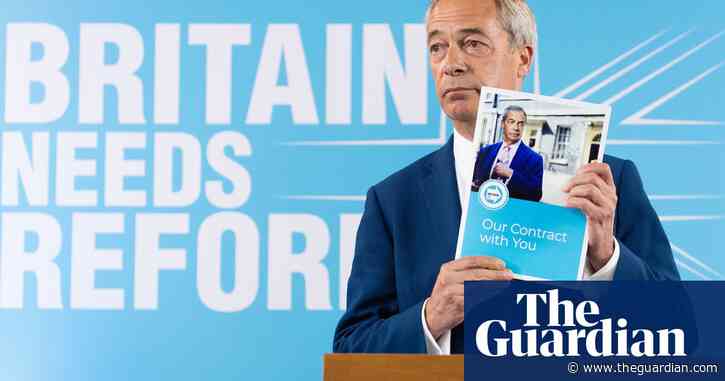 Farage unveils Reform UK’s £140bn pledges that economists say ‘do not add up’