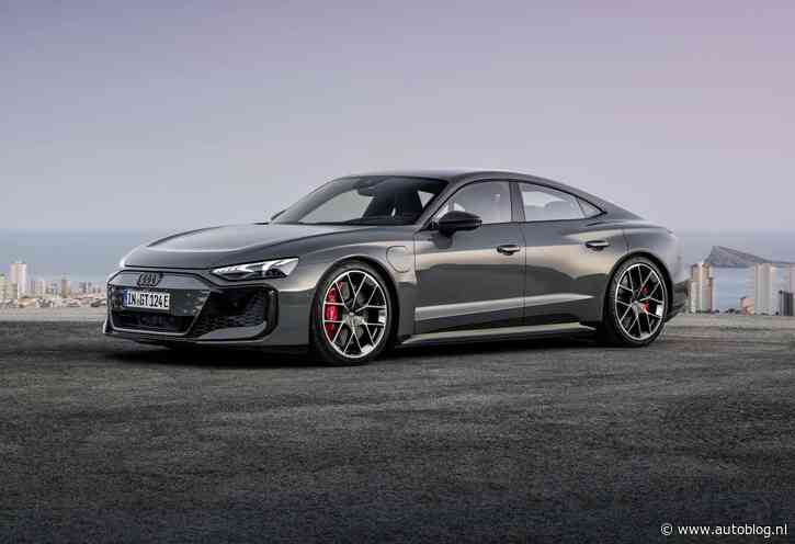 Audi RS e-tron GT facelift inclusief 925 pk Performance