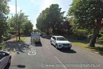Motorbike rider taken to hospital after crash in Burnley