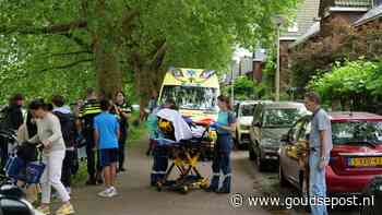 Fietser gewond na ongeval Burgvlietkade