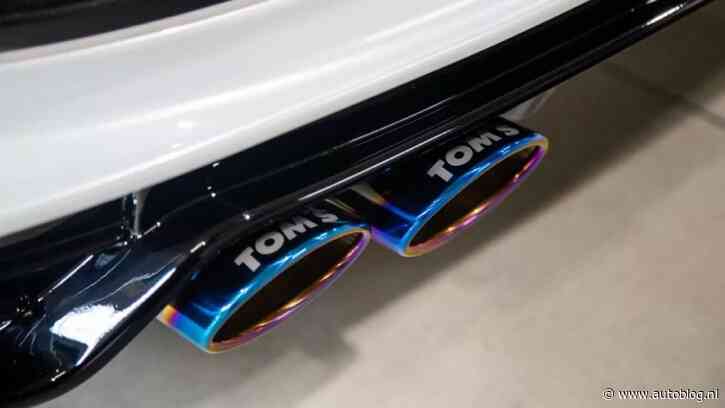 Yup, deze dikke uitlaten zitten op een brave hybride