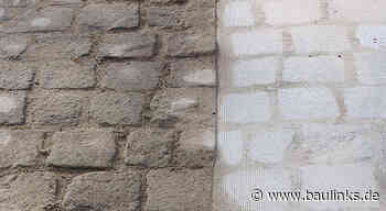 Neues Fräsverfahren macht Pflasterung leise und barrierefrei