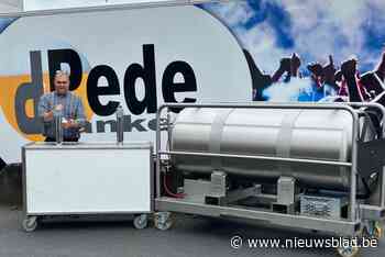 In dit EK-dorp tappen ze pintjes niet uit vaten maar … uit een tank: “Makkelijk, en veel minder kans op hoofdpijn”