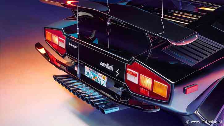 Deze iconische Lamborghini heeft 12 uitlaten