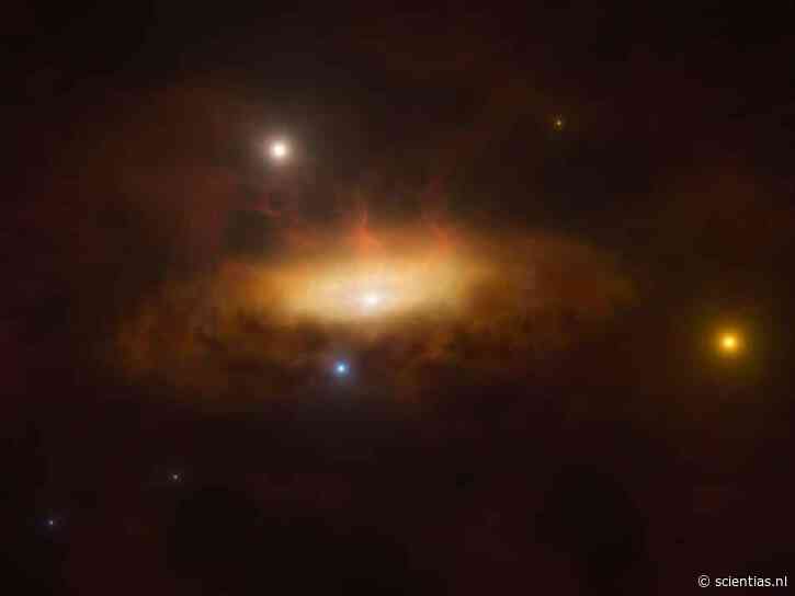 Wetenschappers zien mogelijk een zwart gat wakker worden (en dat is een primeur)