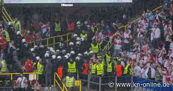 Vor EM-Spiel: Auseinandersetzungen zwischen türkischen und georgischen Fans im Stadion