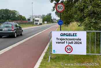 Nieuwe trajectcontroles starten vanaf juli, nu al borden om bestuurders te waarschuwen