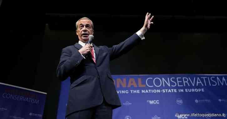 Uk, il “piano quinquennale” di Farage: stop immigrazione e risentimento verso gli stranieri. Così punta a superare i Tory alle elezioni