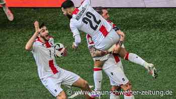 Live! 1:1 zur Halbzeit – Georgien gleicht gegen Türkei aus