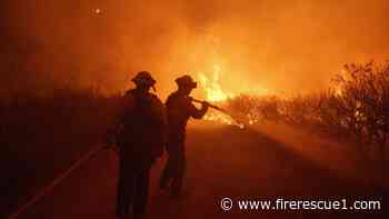 Calif. fire crews gain ground on wildfire despite challenging weather