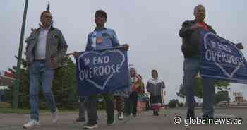 After 300 km, drug overdose awareness walk comes to an end in Regina