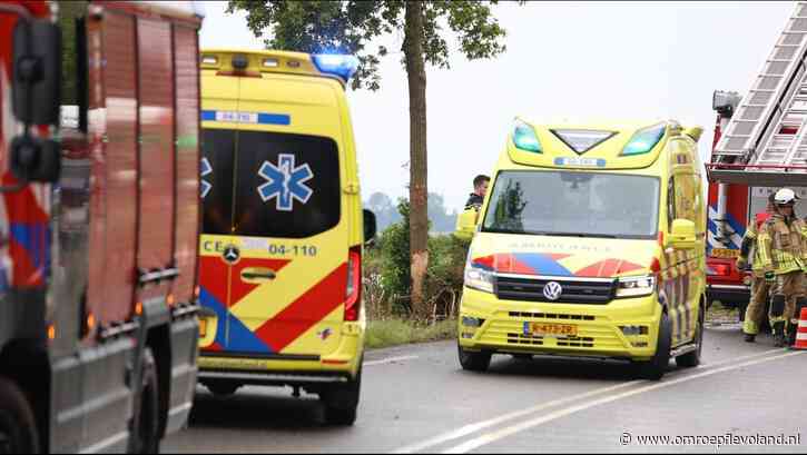 Emmeloord - Dode en zwaargewonde bij ongeluk op de Nagelerweg