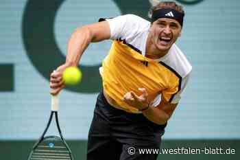 Zverev schlägt ein Ass nach dem anderen