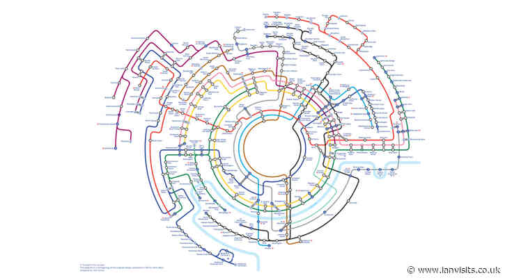 LT Museum selling circular tube maps