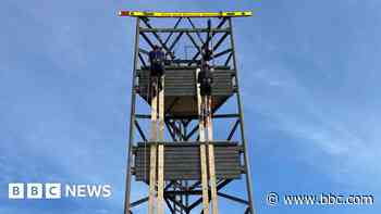 Firefighters take on 14-hour climbing challenge