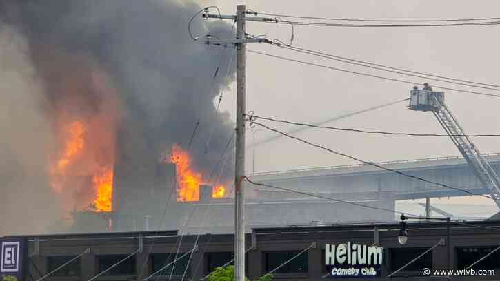 Fire breaks out in Cobblestone District