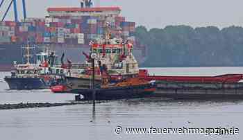Schiffsunglück auf der Elbe
