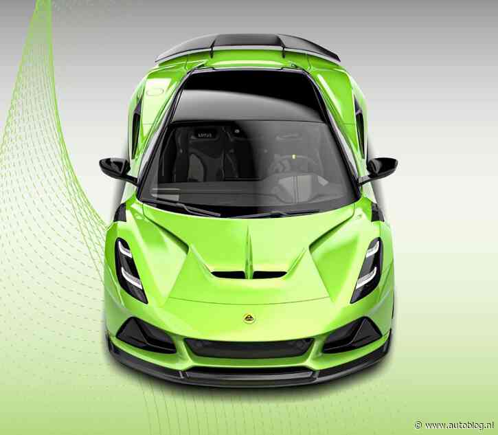 Lotus Emira leuk aankleden doe je met Vorsteiner