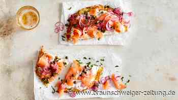 Riesen-Kartoffel-Rösti mit Lachs für zwei