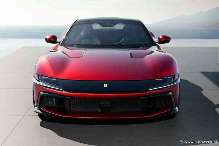 Eerste elektrische Ferrari gaat zeker €500.000 kosten