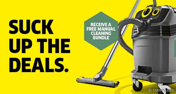 Suck Up The Deals:  Kärcher UK announces exciting offer