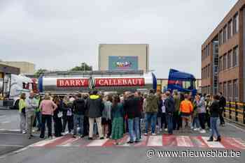 Bedienden en kaderleden houden korte actie aan Barry Callebaut: “Ongerustheid neemt toe”