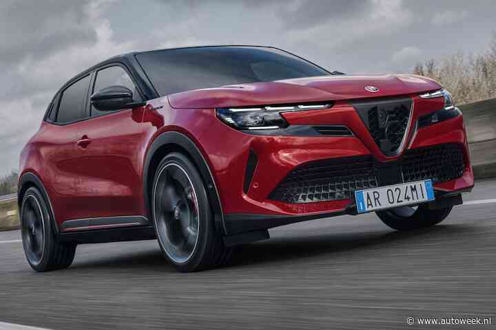 Elektrische Alfa Romeo Junior Veloce: 280 pk op de voorwielen!