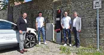 Sulzfeld: Neue Ladesäule für E-Autos eingeweiht - hier findest du sie