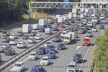 M25 J4 Orpington crash: Live traffic updates