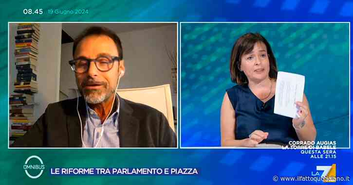 Premierato, la costituzionalista Calvano a La7: “Potremmo avere Totti o un influencer come premier”. Scontro con Specchia di Libero