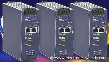 DIN rail PSUs with EtherCAT monitoring and control interface