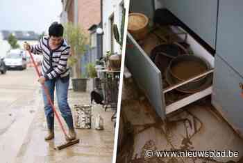 “Gisteren ons huis onder water, vandaag trouwen we”: deze buurt liep dinsdag voor tweede keer in twee jaar tijd helemaal onder water