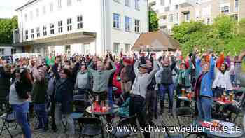 Ein „irrer Spaß“ in Nagold: Sie singen  aus voller Kehle für die Seele