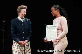 The Talent Hub in Stratford surprised by Princess Anne visit