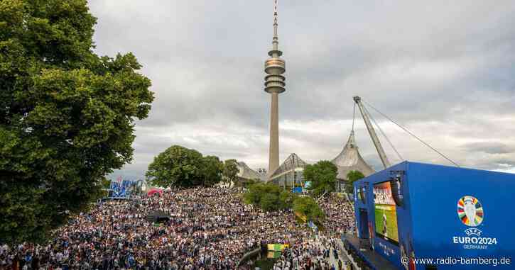 Fanzone im Olympiapark wegen Überfüllung geschlossen