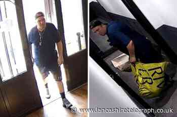 CCTV images released following burglary at Blackpool hotel