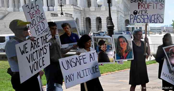 Nabestaanden vliegtuigcrashes willen miljardenboete Boeing
