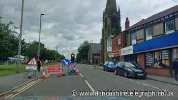 Roadworks completed on busy Blackburn route near school