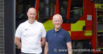 Durham and Darlington Fire Service celebrates 50th anniversary as father and son Firefighters reunite at new look station