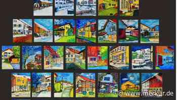 Huglfings Häuser als Kunstobjekte