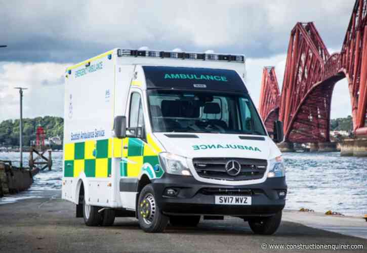 Four men rushed to hospital after site accident